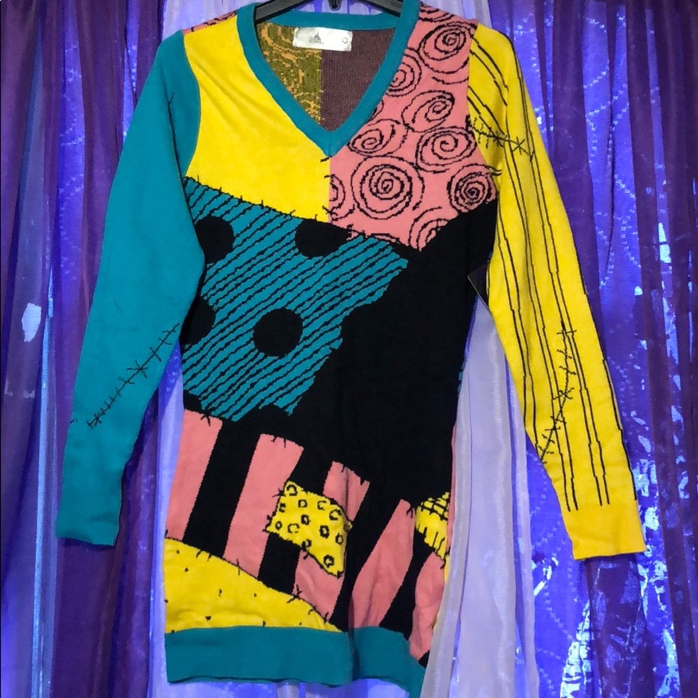 Sally: Nightmare Before Christmas Sweater Dress